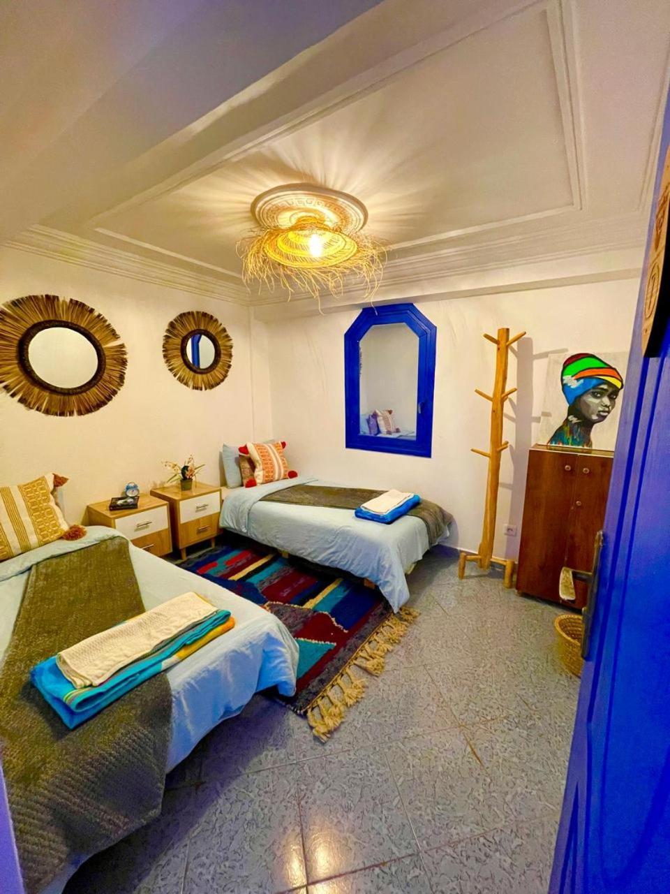 Surf & Salsa Ocean House Bed & Breakfast Tamraght Exterior photo